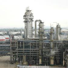 化工廠一角圖片